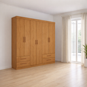 Ver imagem 1 de Guarda Roupa 6 Portas 4 Gavetas Allure -grand Line
