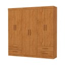 Ver imagem 2 de Guarda Roupa 6 Portas 4 Gavetas Allure -grand Line