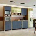 Ver imagem 1 de Cozinha 6 Peças Condessa Cristaleira Nesher Carvalho-Titânio