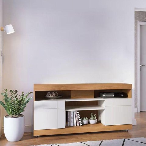 Rack Bancada Ambiente Yara Freijó Off White – Colibri