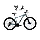 Ver imagem 3 de Bicicleta Aro 29 Absolute Nero 5 Alumínio 21V Câmbios Shimano Mountain Bike Freio a Disco Cinza 23