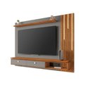 Ver imagem 6 de Painel Home Suspenso Ripado Led Tv até 80 Polegadas Titanium Naturalle Hit Shop Jm