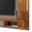 Ver imagem 7 de Painel Home Suspenso Ripado Led Tv até 80 Polegadas Titanium Naturalle Hit Shop Jm