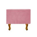 Ver mais imagens de Recamier Félix Casal 140cm Suede Rosa Bebê - Adj Decor