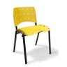 Cadeira Secretaria Ergoplax Fixa - Amarelo - 1