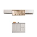 Ver imagem 2 de Cozinha Completa Modulada Americana com Vidro Reflecta 4 Peças Yescasa