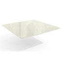 Ver imagem 1 de Tampo Mesa Sala de Jantar Madeirado c/Vidro TA28 105x105cm Freijó/Off White - Kappesberg