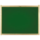 Ver imagem 1 de Lousa Quadro Escolar Verde Uv Standard 3mm 120x90 Cm para Giz Moldura de Madeira Pinus Natural