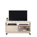 Ver imagem 3 de Rack para TV Rack Benício 50" 121cm MDP Calacata Off White Casah