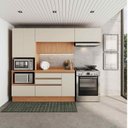 Ver imagem 2 de Cozinha Modulada 4 Peças com Armários, Balcão e Torre Quente Aroeira CabeCasa MadeiraOriginals