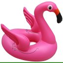 Ver imagem 3 de Boia Inflavel Infantil Flamingo 120cm