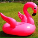 Ver imagem 4 de Boia Inflavel Infantil Flamingo 120cm