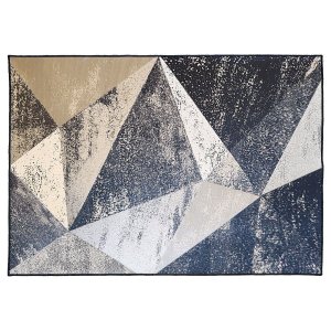 Tapete Sala Nobre 2,00x2,50 Antider. Domani Cristal Azul