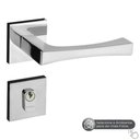 Ver imagem 2 de Fechadura Vivaldi Cromada Roseta Quadrada 40mm Pado Interna