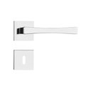 Ver imagem 5 de Fechadura Vivaldi Cromada Roseta Quadrada 40mm Pado Interna