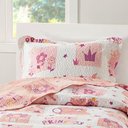 Ver imagem 2 de Kit Cobre Leito Colcha Bouti Solteiro Infantil 2 Peças - Princess - 100% Poliéster