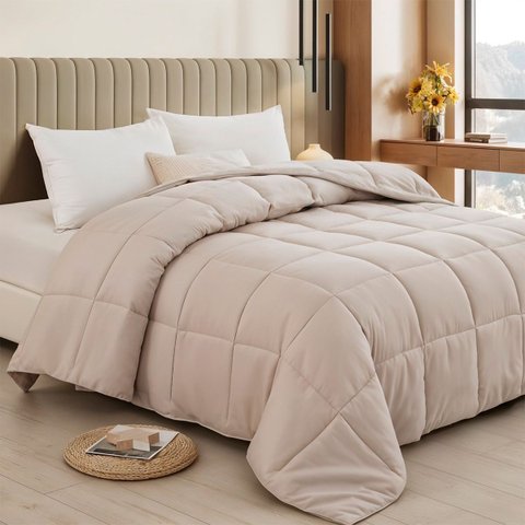 Edredom - Queen Size - Sublime - Bege - Eurotêxtil