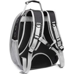 Mochila Pet Visao Panoramica Astronauta Gato Cachorro Bolso Ventilado Alça Regulavel Passeio Caminha - 7