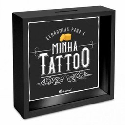 Quadro Cofre - Minha Tattoo - 1