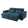 Sofá Veneza Retrátil e Reclinável 252cm Kappesberg (k) A030 Suede - 5