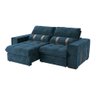 Sofá Veneza Retrátil e Reclinável 252cm Kappesberg (k) A030 Suede - 4