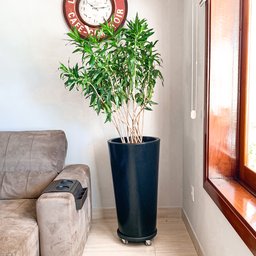 Vaso de Planta Grande Polietileno Decorativo Jardim 79x44 - 1