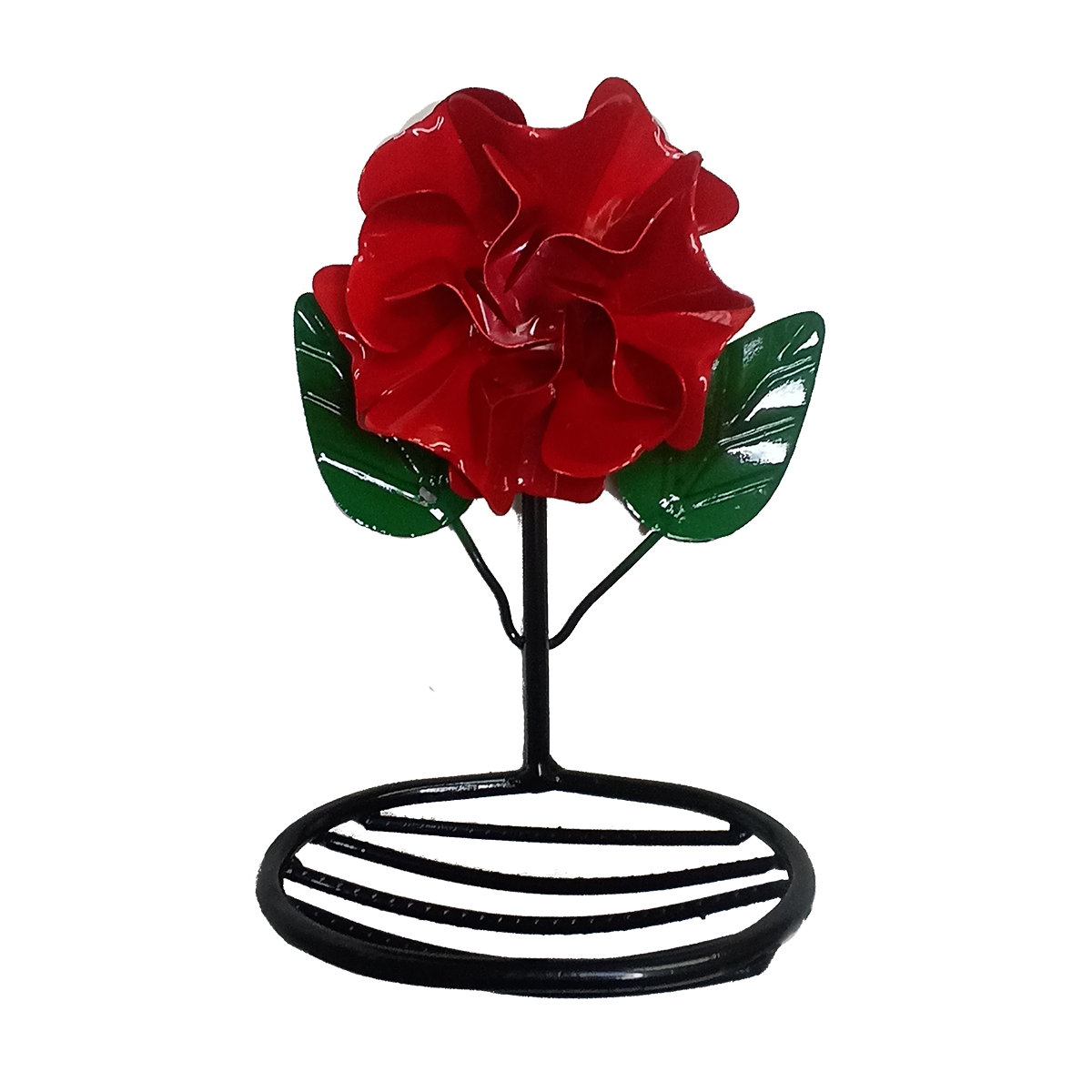 Saboneteira de parede decoração rústica de flor porta sabonetes de ferro com pintura que nao enferru - 2