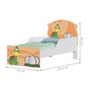 Ver imagem 3 de Cama Infantil Dinossauro Bebê com Colchão Mini Cama