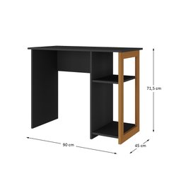 Mesa de Computador Monalisa Preta - 4