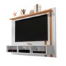 Painel para TV 48 Polegadas Nice - Branco/Nature - 1
