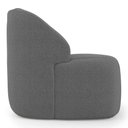Ver imagem 5 de Kit 2 Poltronas Organica Decorativa Eloa Boucle Cinza - Londrilar