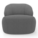 Ver imagem 3 de Kit 2 Poltronas Organica Decorativa Eloa Boucle Cinza - Londrilar