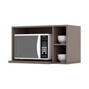 Ver imagem 6 de Armário Aéreo p/ Cozinha Essência para Micro-ondas 80cm Branco - Henn