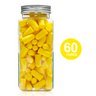 Protetor Auricular Silent Ultra 60 pares:Amarelo - 2