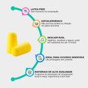 Ver imagem 5 de Protetor Auricular Silent Ultra 60 pares:Amarelo