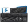TECLADO SEM FIO 5+ MULTIMIDIA PRETO - SEM PILHA - 1