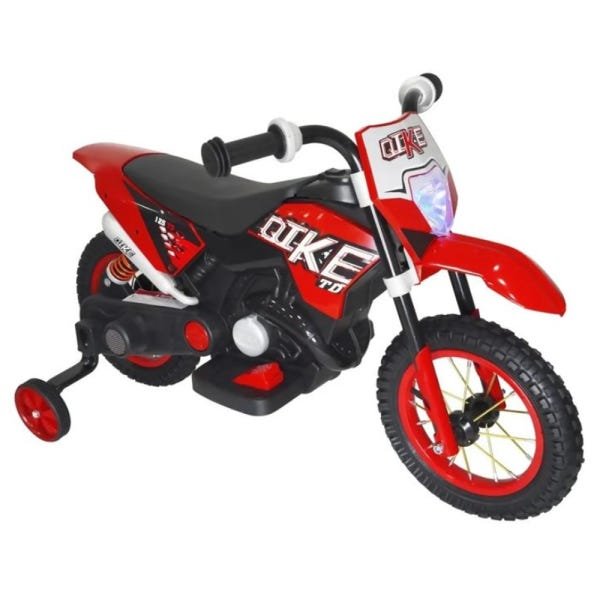 Mini Moto Cross Eletrica Infantil 6v Vermelha BW083VM Importway - 2