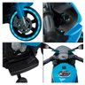 Mini Moto Eletrica Infantil 6V Azul com Som e Luz Bw127Az Importway - 4