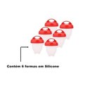 Ver imagem 3 de Forma Para Cozinhar Ovo Fácil Silicone 6 Unidades