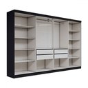 Ver imagem 5 de Guarda-roupa Casal Odisseia 8 Portas 4 Gavetas com Espelho - Panorama Móveis