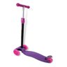 Patinete Infantil Roxo 3 Rodas Luzes Led - DmToys 5666 - 4