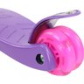 Patinete Infantil Roxo 3 Rodas Luzes Led - DmToys 5666 - 6
