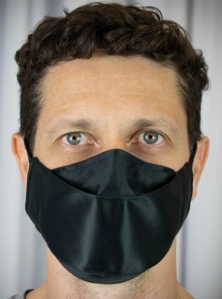 Kit 6 Máscaras De Proteção 3D Antiviral DelfimProtect® Preta - 4