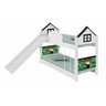 Beliche Infantil/Juvenil Casa Boy Hero com Escorregador com 2 colchões - 2