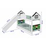 Beliche Infantil/Juvenil Casa Boy Hero com Escorregador com 2 colchões - 3