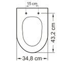 Ver imagem 2 de Assento Sanitário Polipropileno para Louças Misti Soft Close Tupan