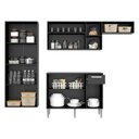 Ver imagem 5 de Armário de Cozinha Compacta com Balcão Pequim Sun Multimóveis V3000 Preto