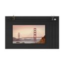 Ver imagem 4 de Painel para TV Ventura 180cm MDP Laqueado Preto Touch Móveis Carraro