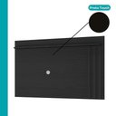 Ver mais imagens de Painel para TV Ventura 180cm MDP Laqueado Preto Touch Móveis Carraro