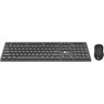 Kit Teclado e Mouse Lecoo Kw201 sem Fio Preto - 2